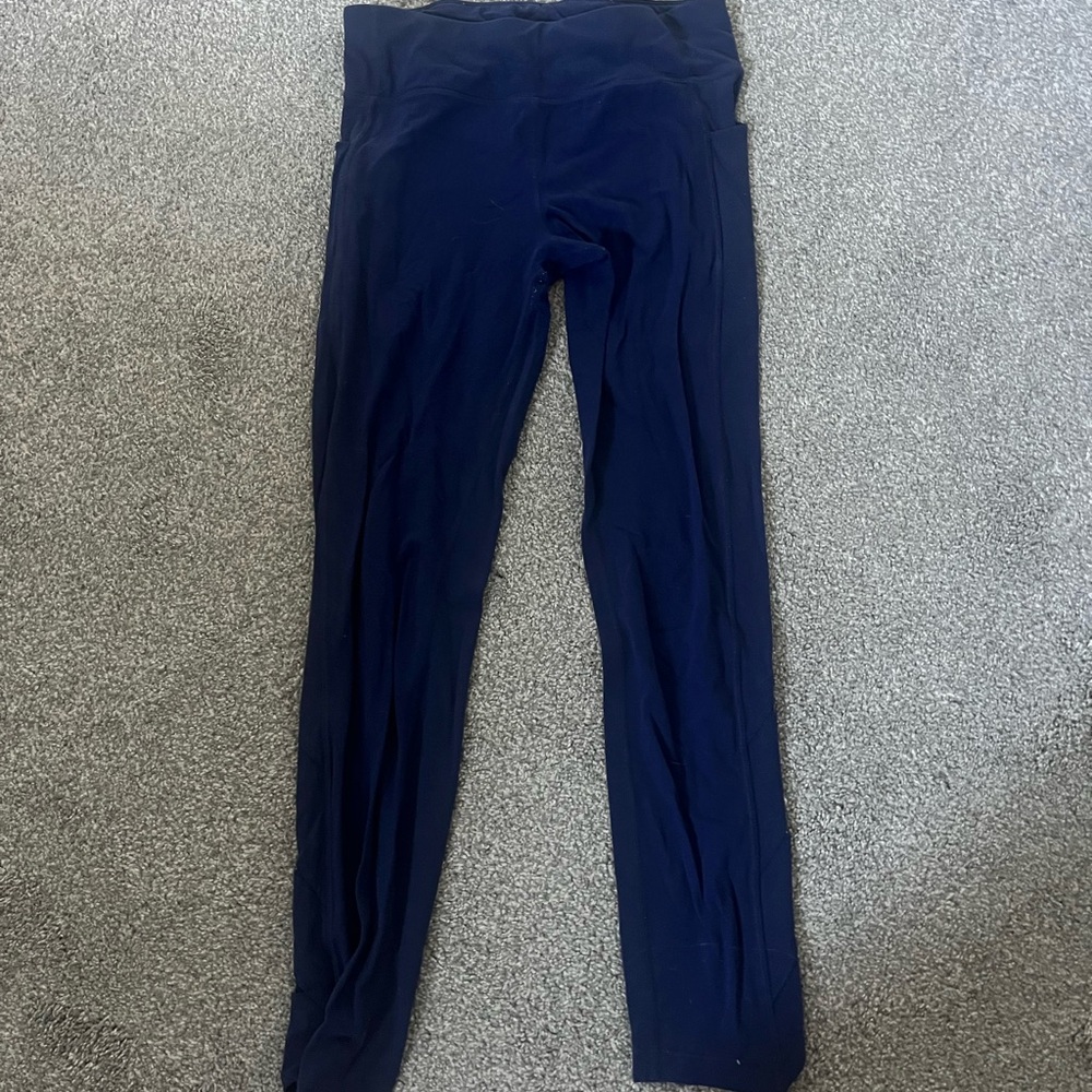 Athleta kids navy leggings
